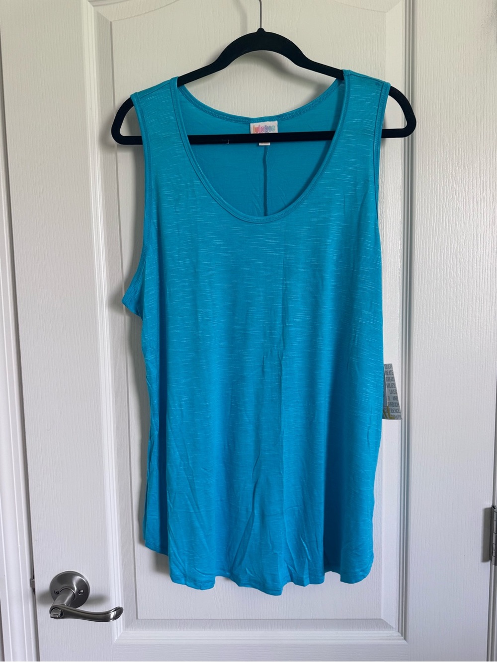 LuLaRoe Women's Sleeveless Scoop Tank - Teal
